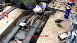 Инструкция по установке эмулятора adblue на Scania 5 серии. Монтаж за 5 минут. Отключение мочевины.