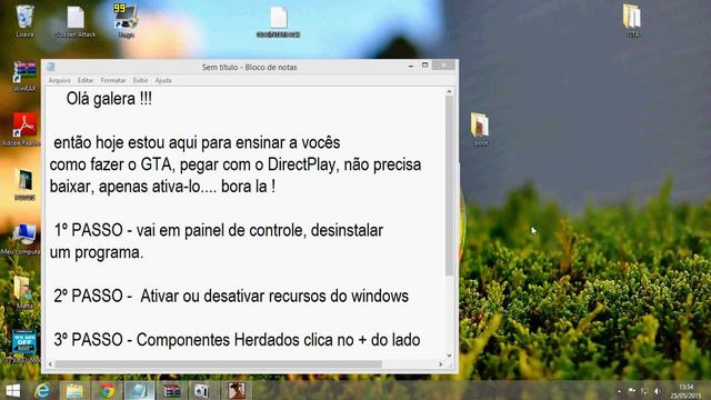 DirectPlay - Ensinando a ativar o DirectPlay Gta San Andreas PC смотреть онлайн