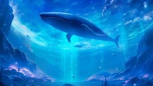 1 Hours of Whale Sounds Deep Underwater for Sleep and Relaxation | 888 Hz |
