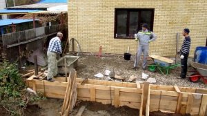 бутобетонный фундамент