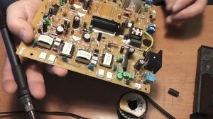 Пайка конденсаторов на плате - Обзор Видео урок