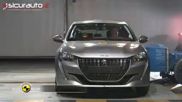 Peugeot 208 - 2019 - Crash test Euro NCAP смотреть онлайн
