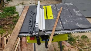 Распиловочный станок со станиной Ryobi RTS1800ES-G 5133002023 часть #2