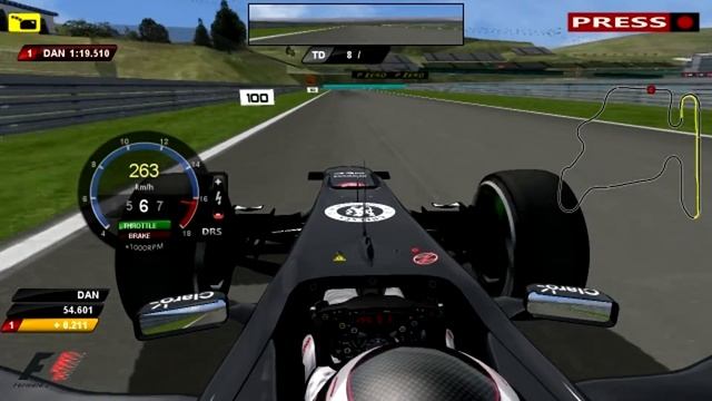rFactor F1 2013 Hulkenberg at Hungary смотреть онлайн