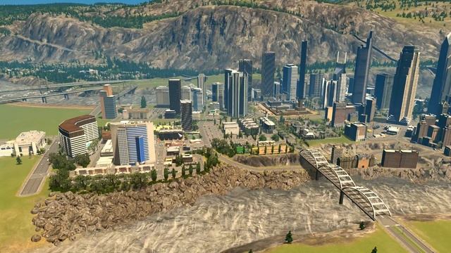 Let's Design Northern Valley Ep.16 - Downtown Train Station and More Skyscrapers - Cities Skylines смотреть онлайн