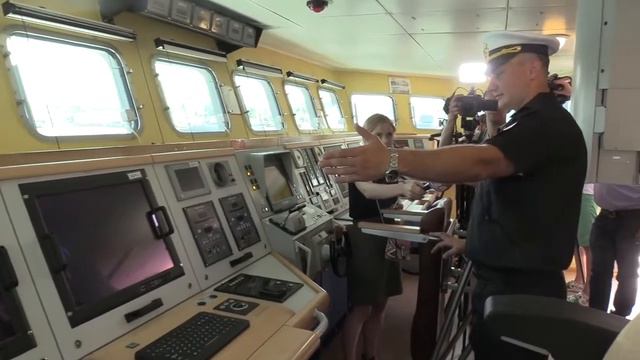 СЕНСАЦИЯ.Прогулка по МРК Вышний Волочёк новейший корабль России смотреть онлайн