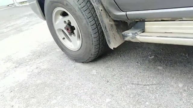 ISUZU BIGHORN. Ремонт ходовой. смотреть онлайн