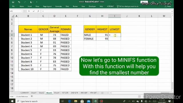 MAXIFS and MINIFS function in excel 2019 смотреть онлайн
