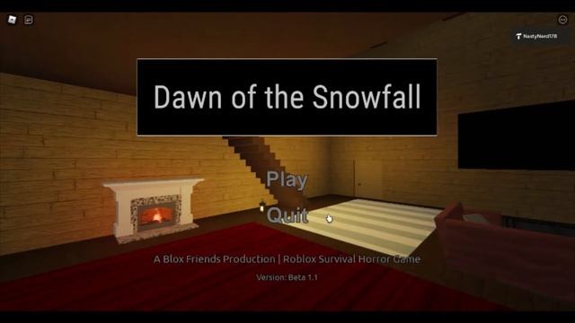 Dawn Of The Snowfall | Beta 1.1 (Roblox Survival Horror) - Test смотреть онлайн