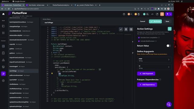 @FlutterFlow Custom Routing And Navigation смотреть онлайн