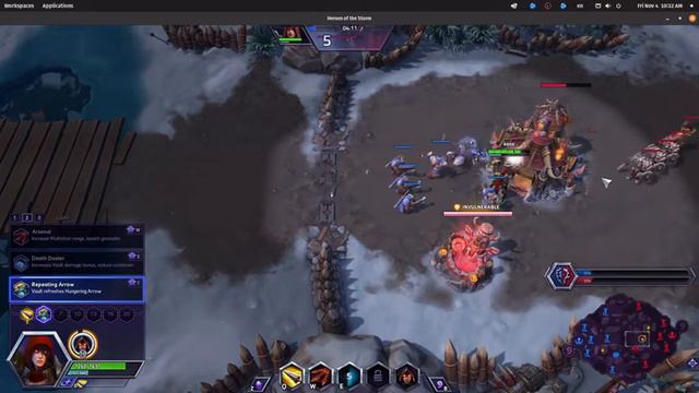 How to install Battle net app and play Heroes of the storm Linux смотреть онлайн
