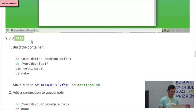Running Debian Desktop in Containers смотреть онлайн