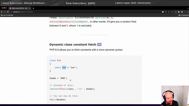 195 - What's new in PHP 8.3 #podcast #coding #php #webdevelopment смотреть онлайн