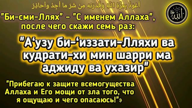 ДУА от Любой Боли и Болезней на Теле Человека Положи руку и Читай молитву поможет Ин Ща АЛЛАХ!!! смотреть онлайн