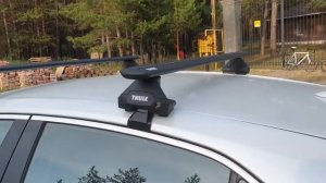 Thule Evo на автомобиле Toyota Camry v70 2020