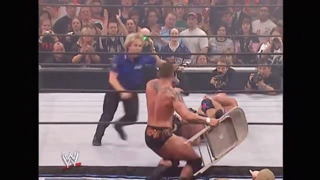 Randy Orton Vs Rey Mysterio Vs Kurt Angle WrestleMania 22 смотреть онлайн