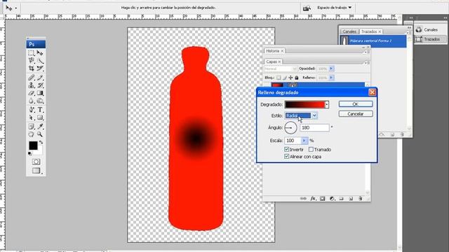 06 Rellenar capa forma photoshop смотреть онлайн
