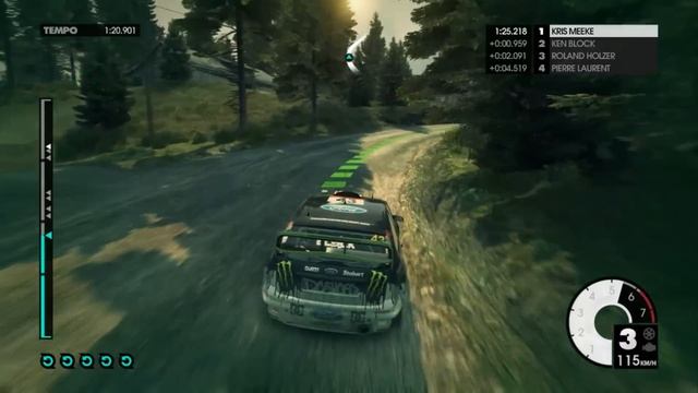 Dirt 3 Rally Gara 2:=Registrato a 120Hz Con Monitor Asus VG278H in HD a 1920x1080 in High смотреть онлайн