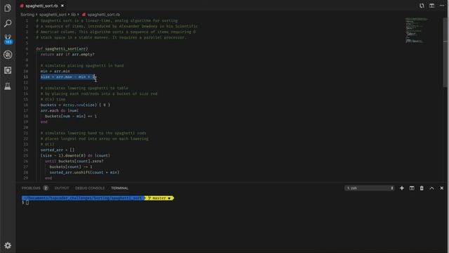 Spaghetti Sort Demo смотреть онлайн
