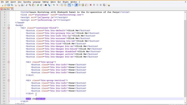 Bootstrap Complete Course # 12/65 Bootstrap Button Group смотреть онлайн