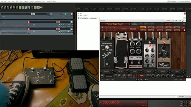 XTONE PRO Smart AUDIO Interface & Footswitch MIDI Controller / UNBOXING & SETUP смотреть онлайн