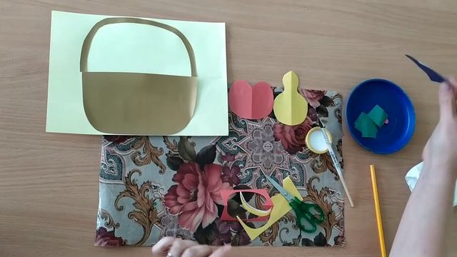 Аплікація "Фруктовий кошик" смотреть онлайн