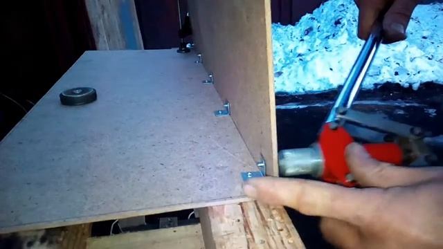 Ящики из ДВП. Ящик для инструмента смотреть онлайн