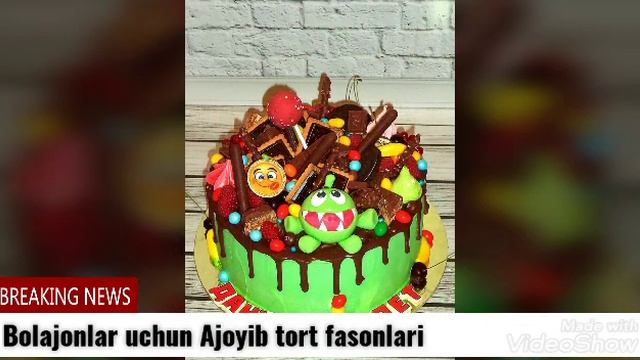 Bolajonlar Uchun Ajoyib Tort Fasonlari. Buni Kurib Uzingiz Tort Tayorlaysiz!??