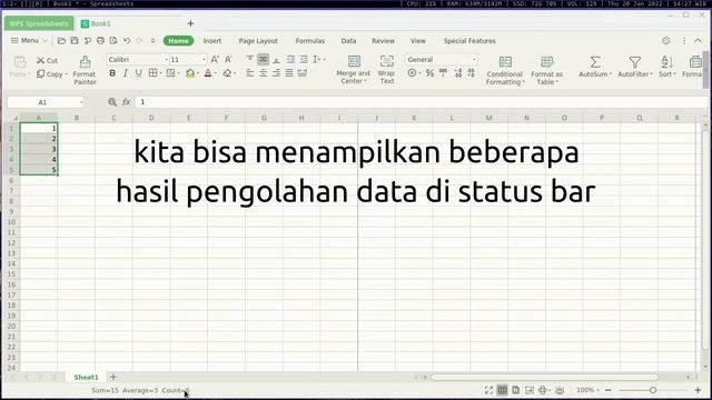 Mengenal Tampilan WPS Spreadsheet (Lanjutan 1) | Excel Alternatif | WPS Office смотреть онлайн