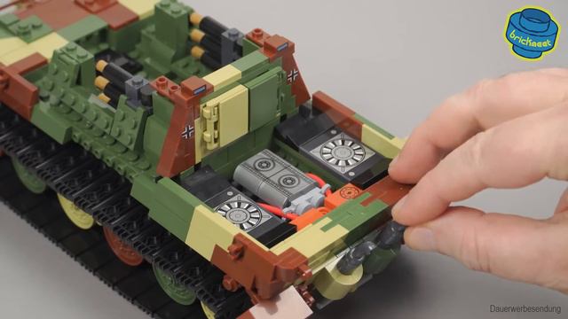 Jagdtiger / Tank Hunter - Jagdpanzer VI With Full Interior - COBI 2580 (Speed Build Review)