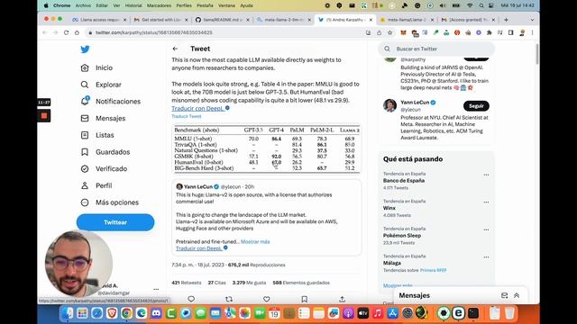 ¡Descarga GRATIS LLAMA 2 y habla con la IA open-source más poderosa del momento! смотреть онлайн