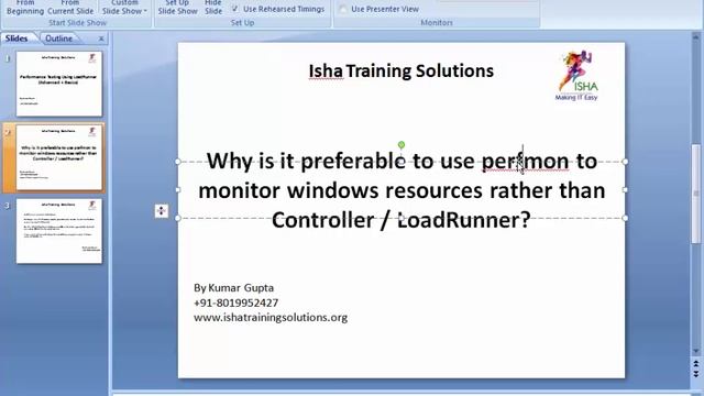 Interview Question: Why it is preferable to use Perfmon for monitoring rather than loadrunner? смотреть онлайн