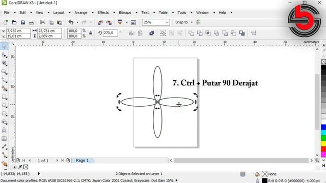 Cara Mudah Belajar CorelDraw X5 untuk Pemula - Video Tutorial CorelDraw Bagian 1 смотреть онлайн