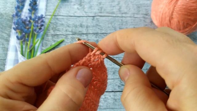 ИДЕАЛЬНЫЙ СТОЛБИК ПОДЪЕМА КРЮЧКОМ//МК смотреть онлайн