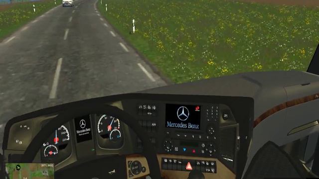 Farming Simulator 2015 Mercedes Actros смотреть онлайн