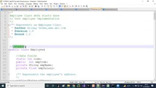 14 JavaDoc,String in Java смотреть онлайн