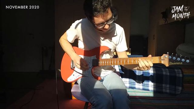 Simone Barbisan - Feelin' The Blues /#JTCJamOfTheMonth / November 2020 (●'◡'●) / Ibanez AZ2204