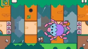 прохождение Super Cat Tales PAWS секретный босс паук и ключ пик