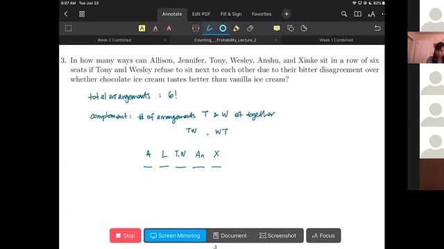 Ghana Junior Math Olympiad Program: Counting Methods 2 смотреть онлайн