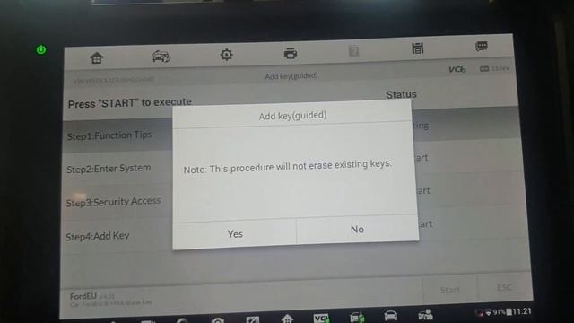 Autel IM608 Pro | Ford Bmax 2017 | Add key | Key programming | 2023 54 смотреть онлайн