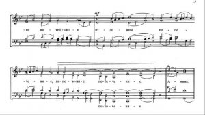 П.Г.Чесноков. Херувимская песнь Софрониевская. Альт