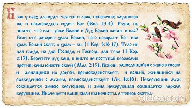 Тематический сборник цитат из Священного Писания. Тема № 14: Об общественной жизни. смотреть онлайн