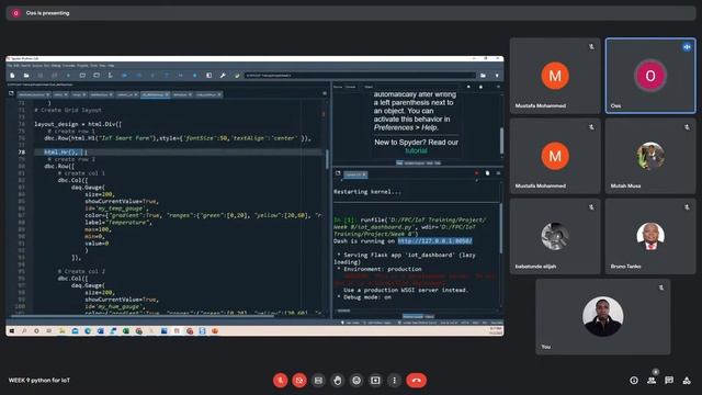 Python for IoT Week 9 смотреть онлайн