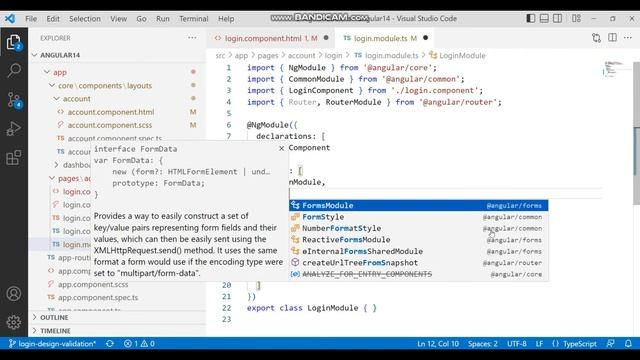 Part 3 - Design and Validate login page with BS 5 (Part 3) | Angular for beginner | Angular 14 смотреть онлайн