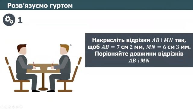 Відрізок Вимірювання відрізків смотреть онлайн