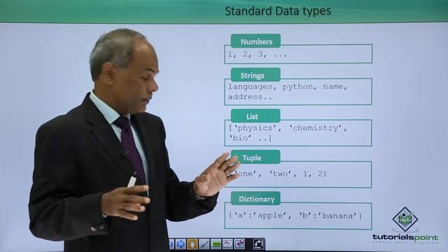 Python - Standard Data Types смотреть онлайн