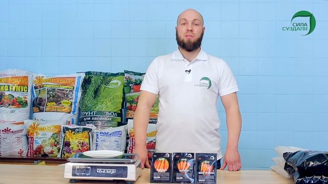 Семена морковь "Шантенэ 2461" от компании Сила Суздаля смотреть онлайн