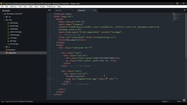 Bootstrap Sinhala Tutorial #5 - Hands Dirty with Real Project смотреть онлайн