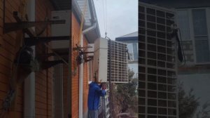 электролебёдка для монтажа уличных блоков сплит систем до 250 кг.