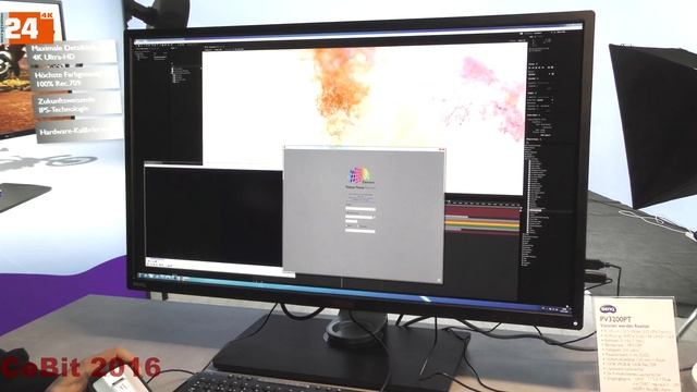 Cebit 2016 Benp - PV3200PT Display смотреть онлайн